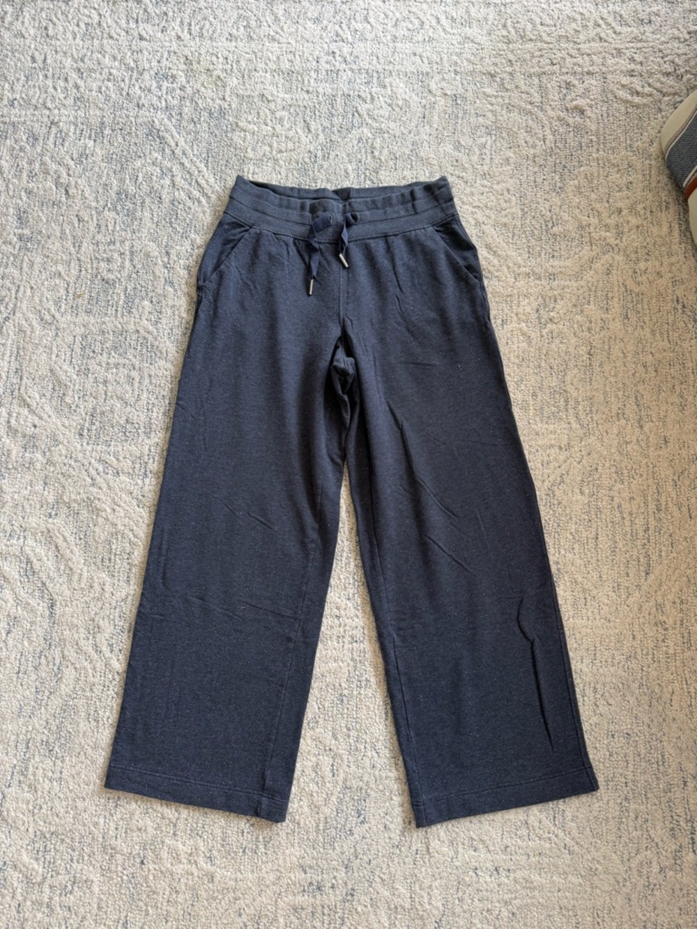 Athleta Balance Pant Navy Wide-Leg Drawstring Pants